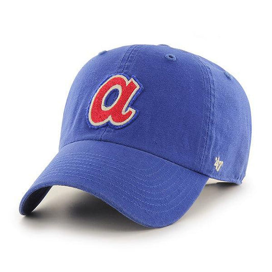 ‘47 Brand Atlanta Braves Blue Red a Hat