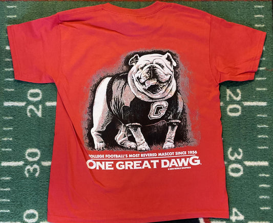 New World Graphics UGA Good Dawg Youth Red