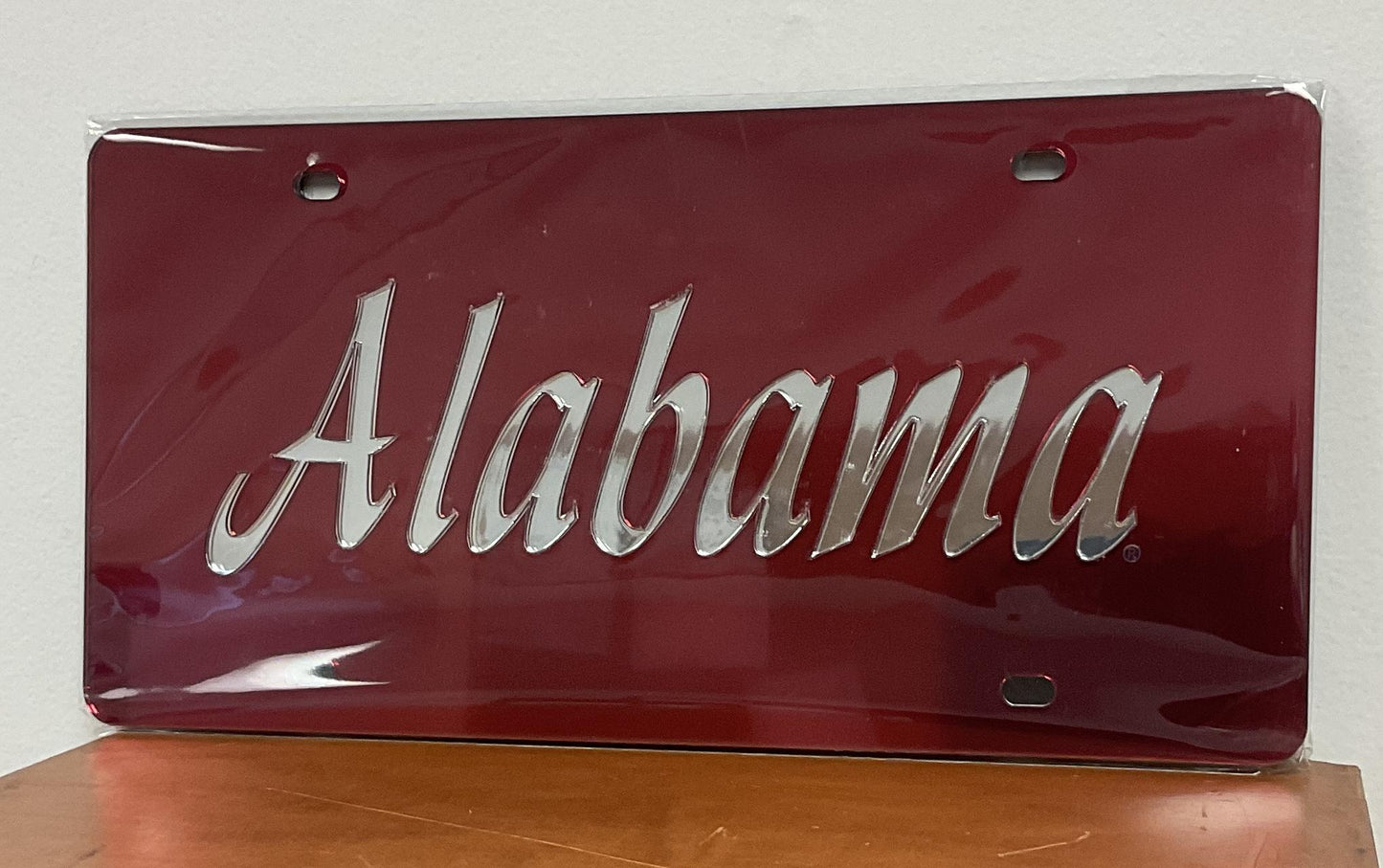 Wincraft Alabama Script License Plate