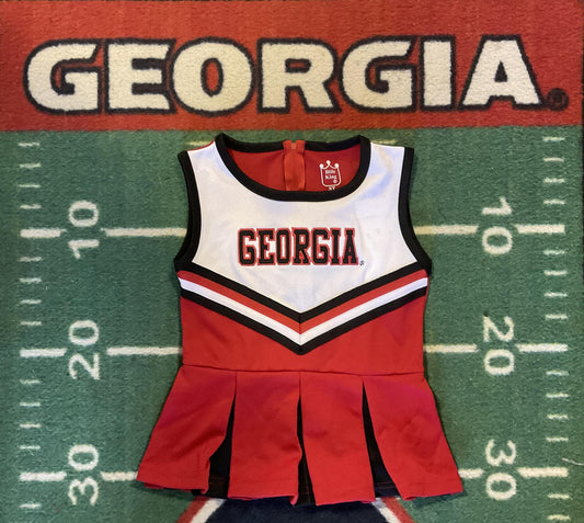 Little King UGA "V" Front Cheer Jumper