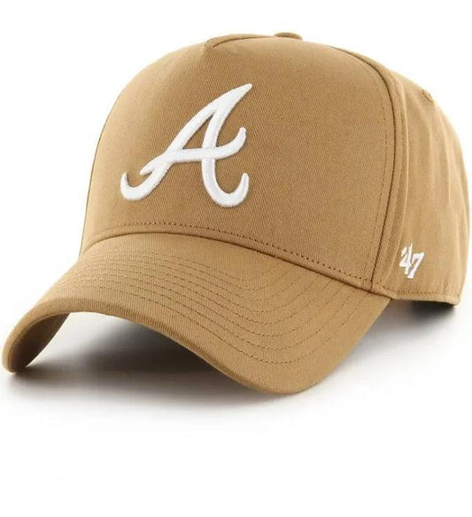 '47 Brand Atlanta Braves Camel Ballpark MVP DT Adult Hat