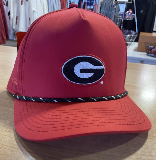 Pukka UGA G Red Hat Black Rope Hat