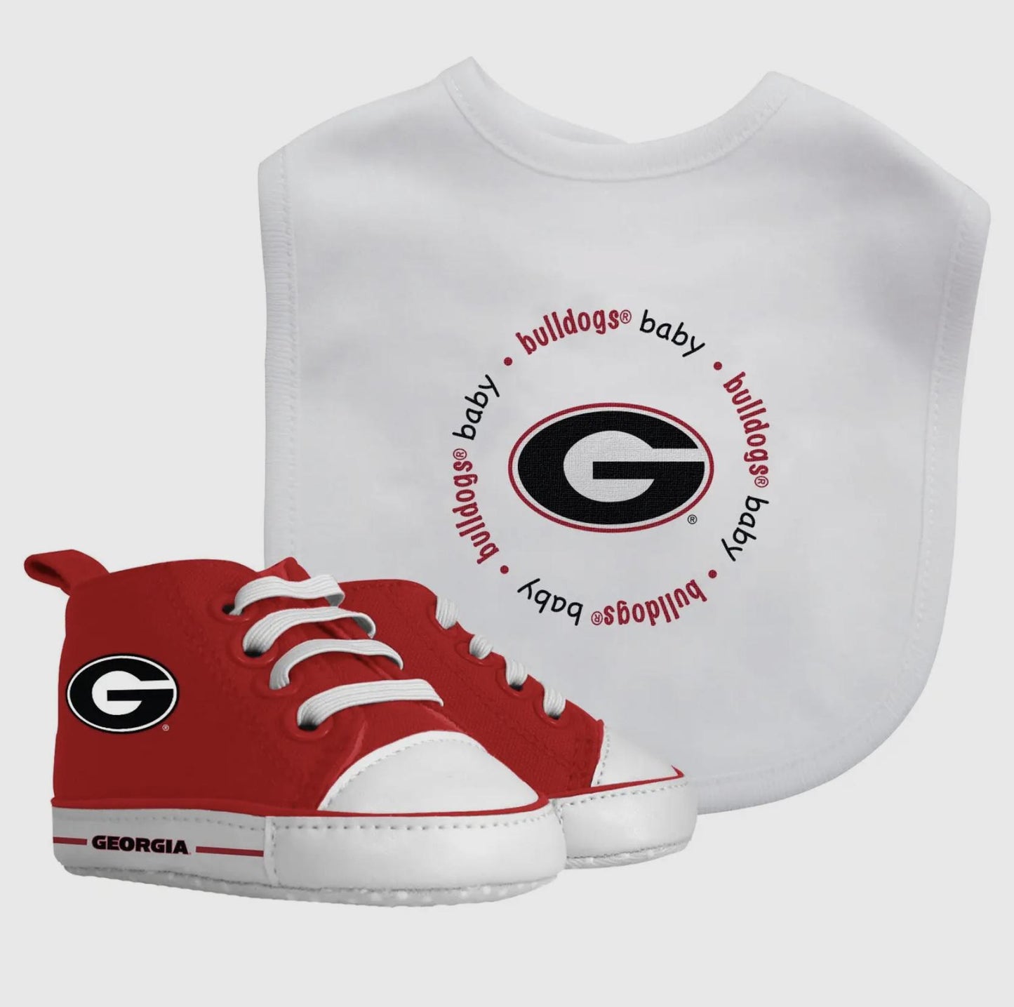 Masterpieces Puzzles UGA Bib and Pre-walker Set