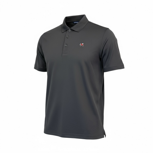Cutter & Buck UGA Black Forge Stretch Mens Polo