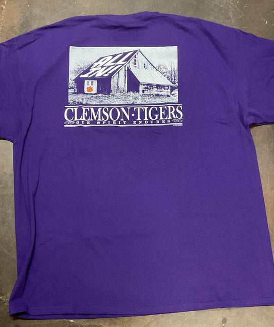 New World Graphics Clemson Barn T-Shirt