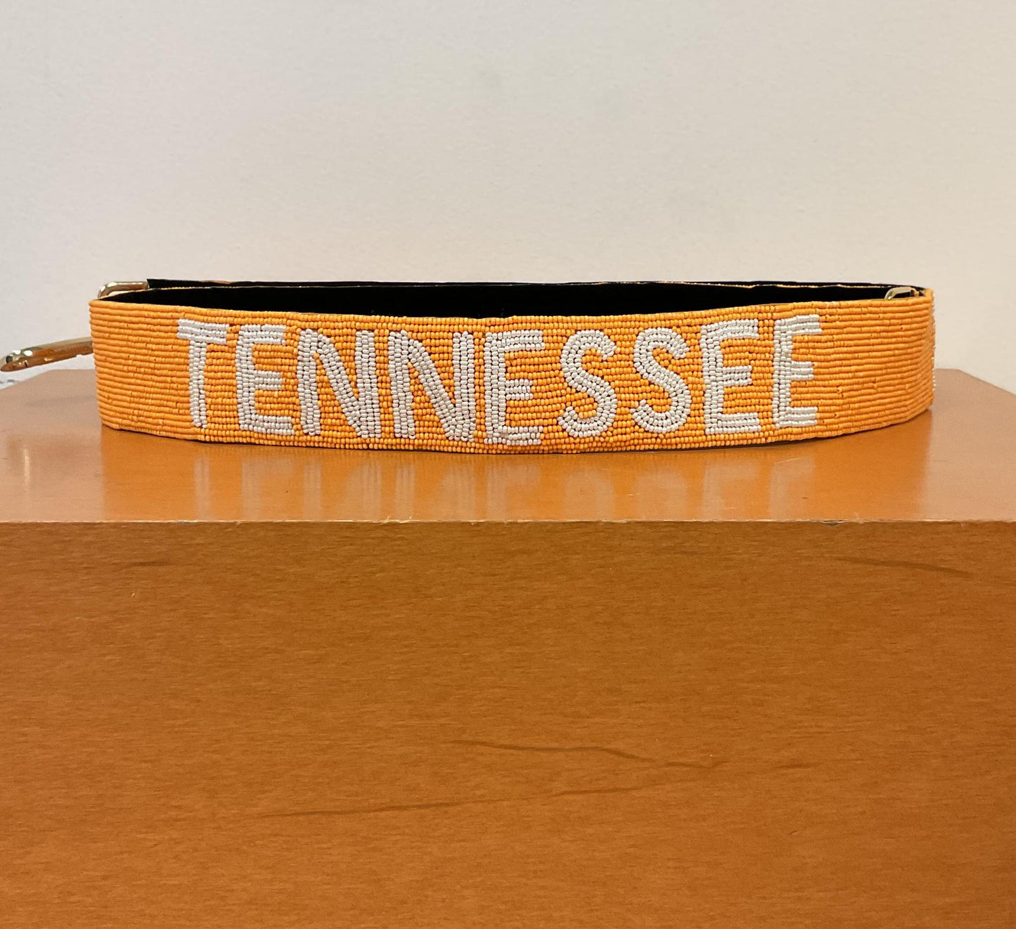 Kenzies Kustoms Tennessee Named Beaded Belt