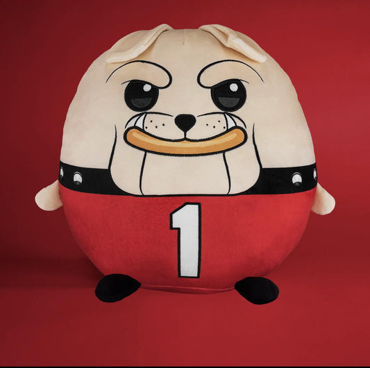 Uncanny Brands UGA Hairy Dawg 12" Kiri Cloud Plushie Squishmallow