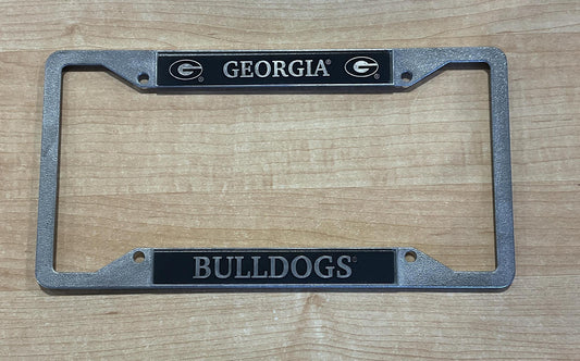 Rico Ind. UGA Pewter License Plate Frame