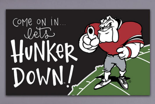 Magnolia Lane UGA Hunker Down Door Mat