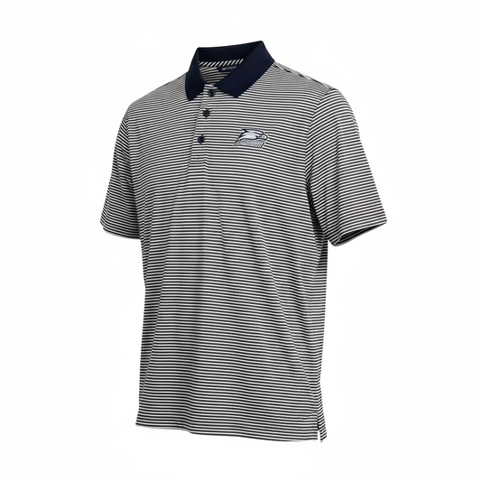 Cutter & Buck Georgia Southern Forge Tonal Stripe Stretch Mens Polo