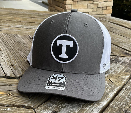 '47 Brand Tennessee Charcoal Adjustable Trucker Hat