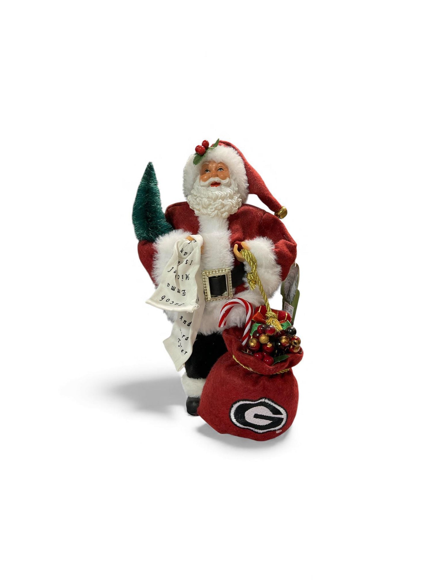 Santa's Workshop UGA Santa Statue 14”
