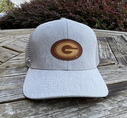 Pukka UGA Old School G Grey Trucker Hat