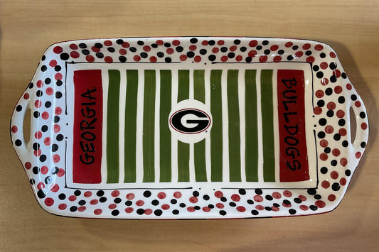 Magnolia Lane UGA Stadium Platter