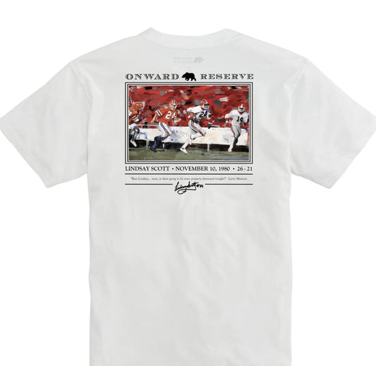 Onward Reserve UGA Lindsay Scott Tee White