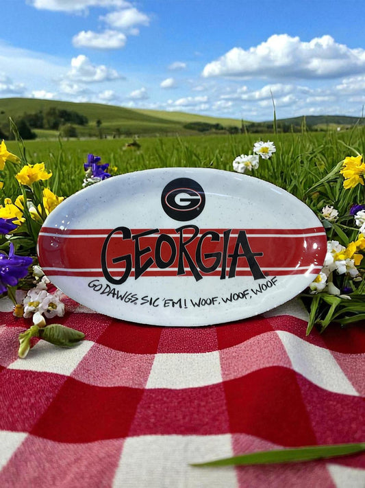 Magnolia Lane UGA 12” Serving Plate