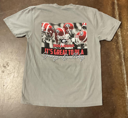 NWG UGA New Raised Helmets CC T-Shirt