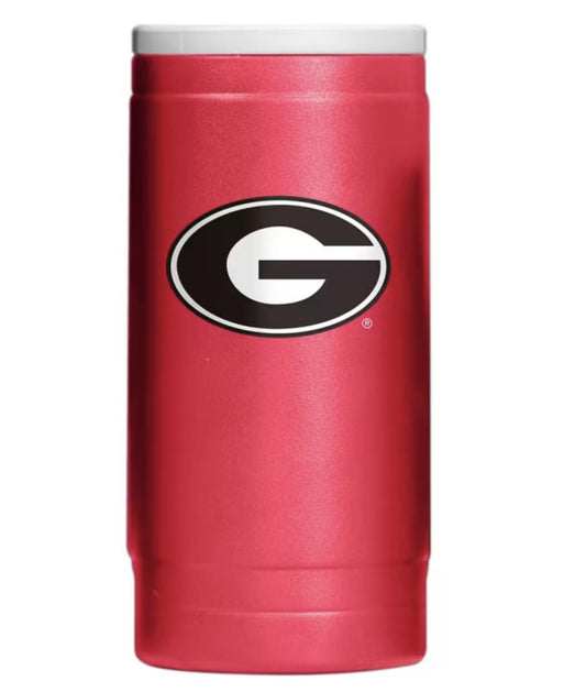 Logo Brands UGA Slim Can Coolie