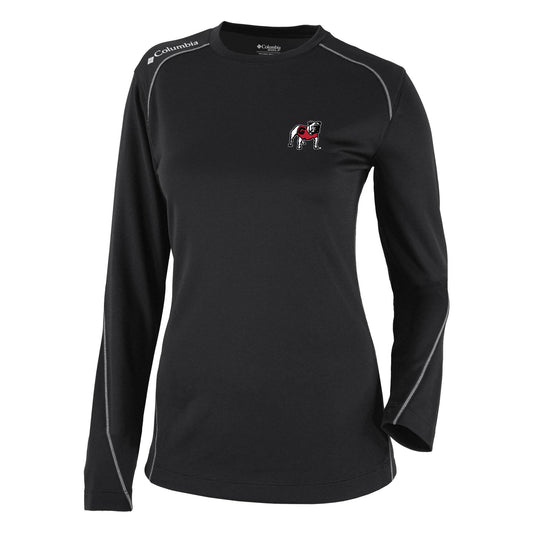 Columbia UGA Womens Omni-Wick Shotgun Long Sleeve