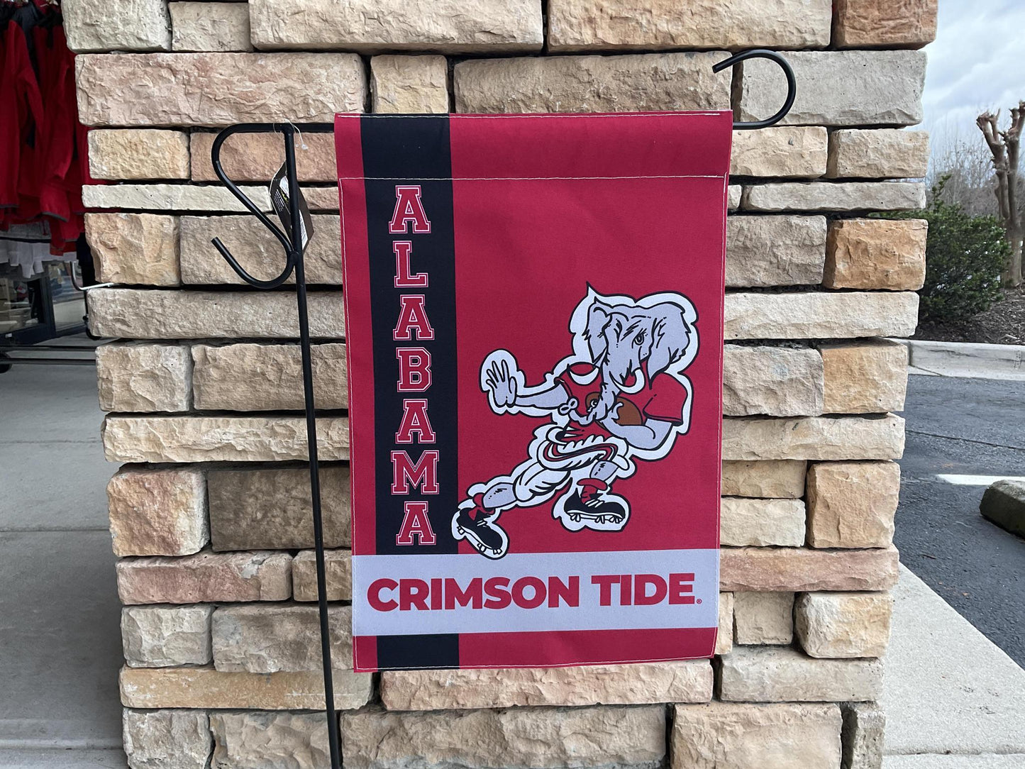 Magnolia Lane Alabama Elephant Garden Flag