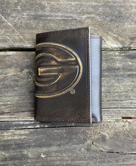 Zep UGA Stitched Trifold Wallet