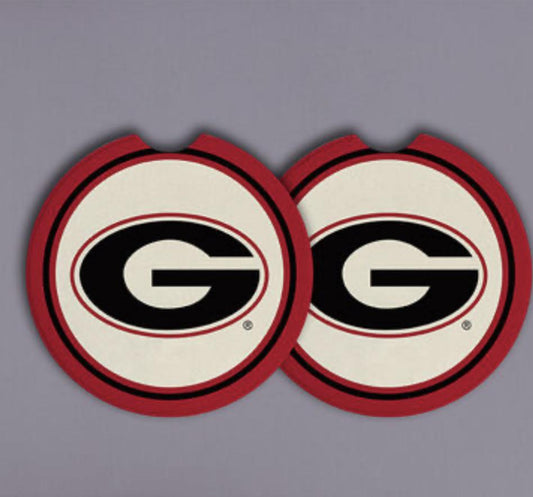 Magnolia Lane UGA Care Coaster 2pc Set