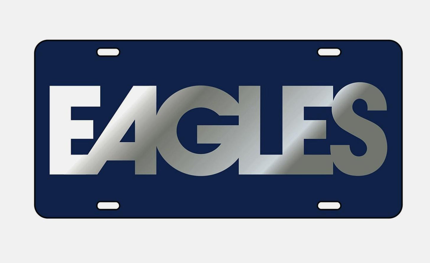 Craftique Georgia Southern Blue/Gold Eagles Car Tag