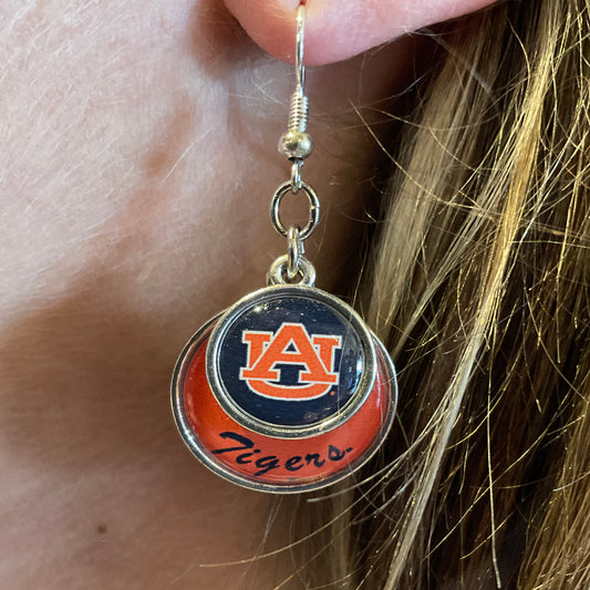 From The Heart Auburn Dual Round Earrings