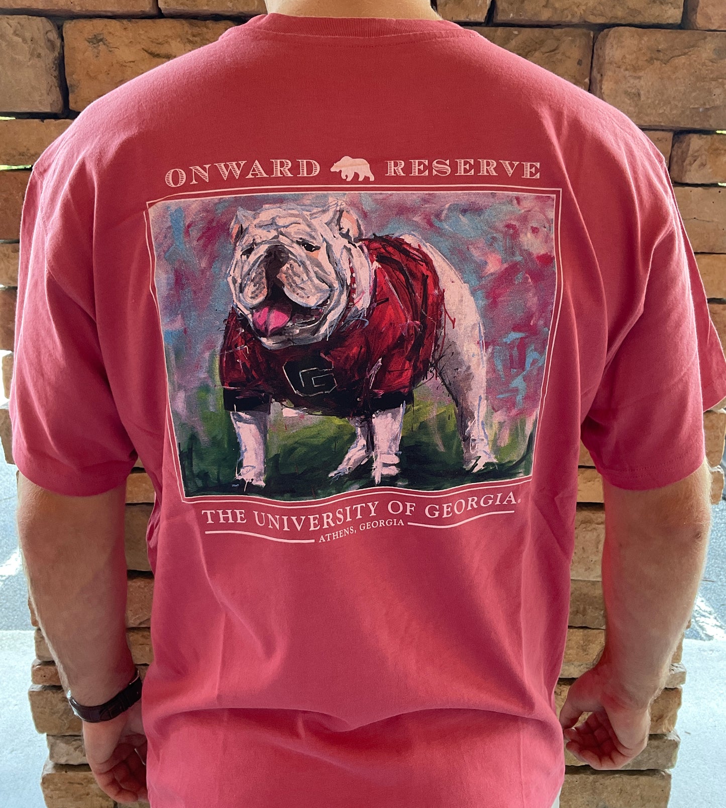 Onward Reserve UGA Lewis Dawg Unisex Short-Sleeve T-Shirt