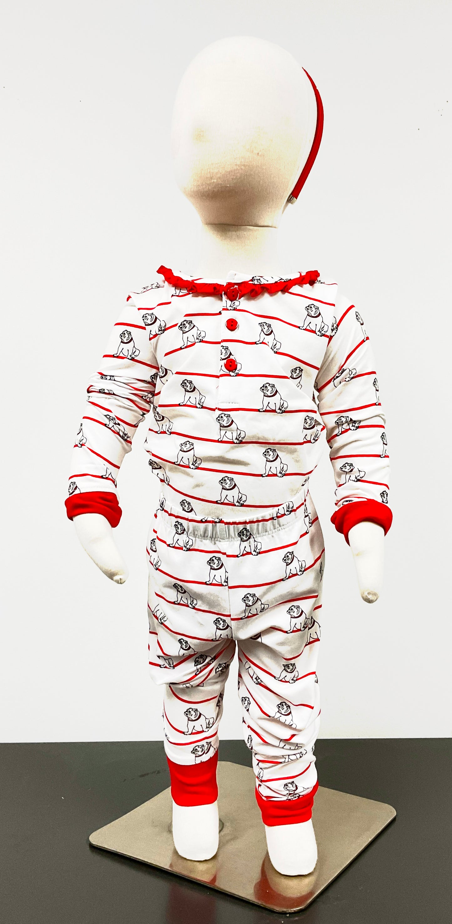 Ishtex UGA Toddler/Youth Pajama Two-Piece Set