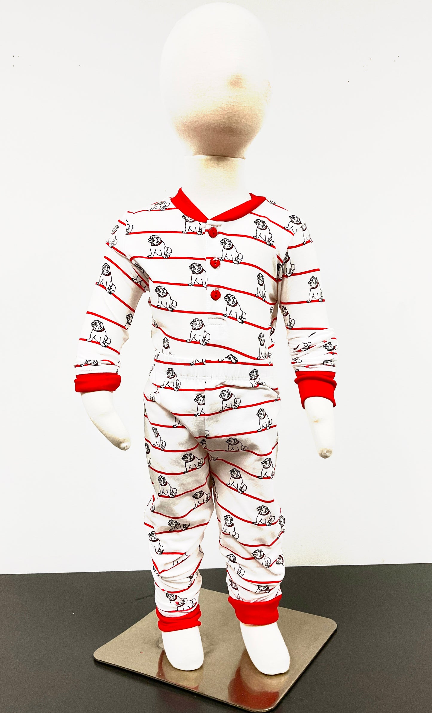 Ishtex UGA Toddler/Youth Boy Pajama Two-Piece Set