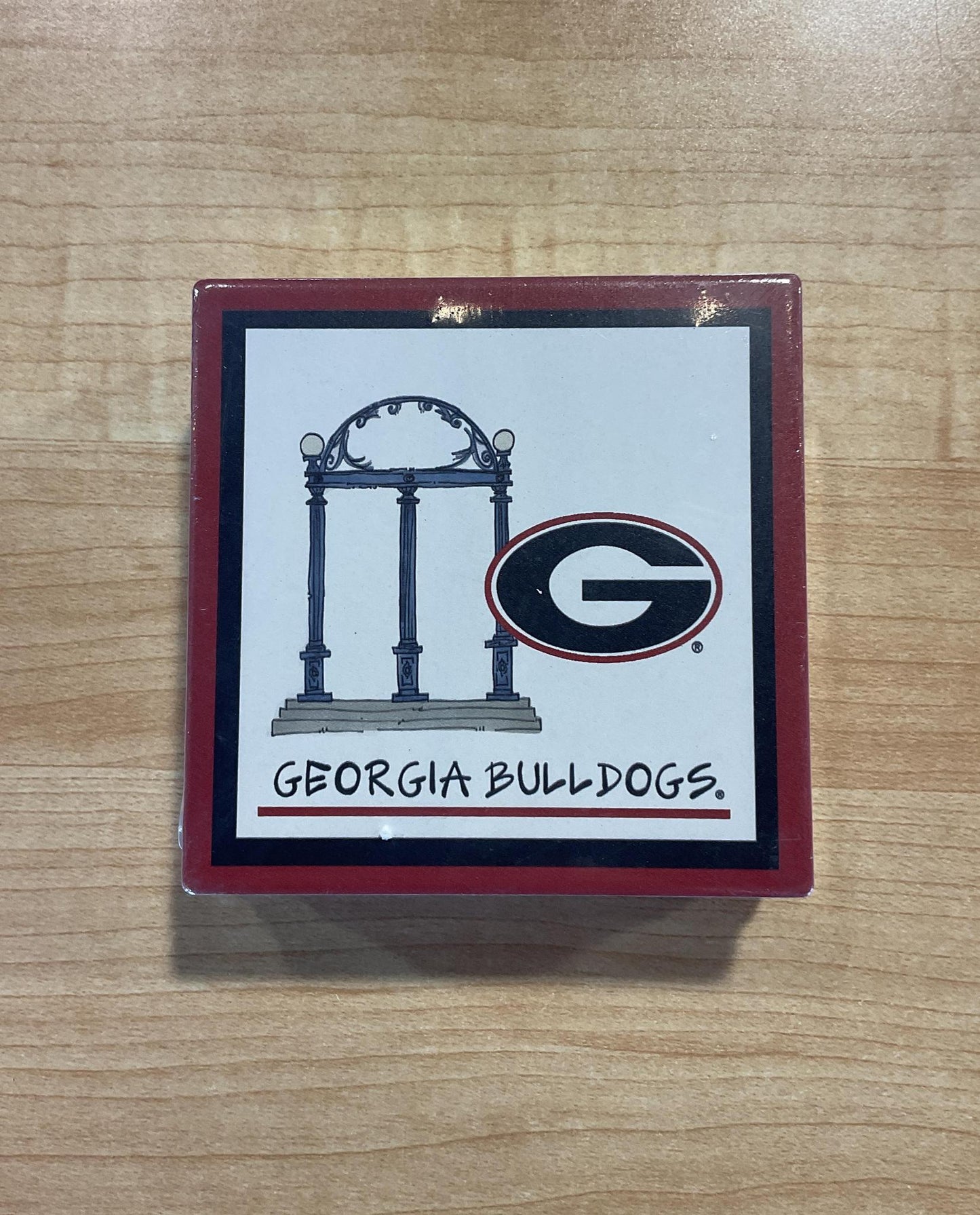 Magnolia Lane UGA Arch 4PC Coaster Set