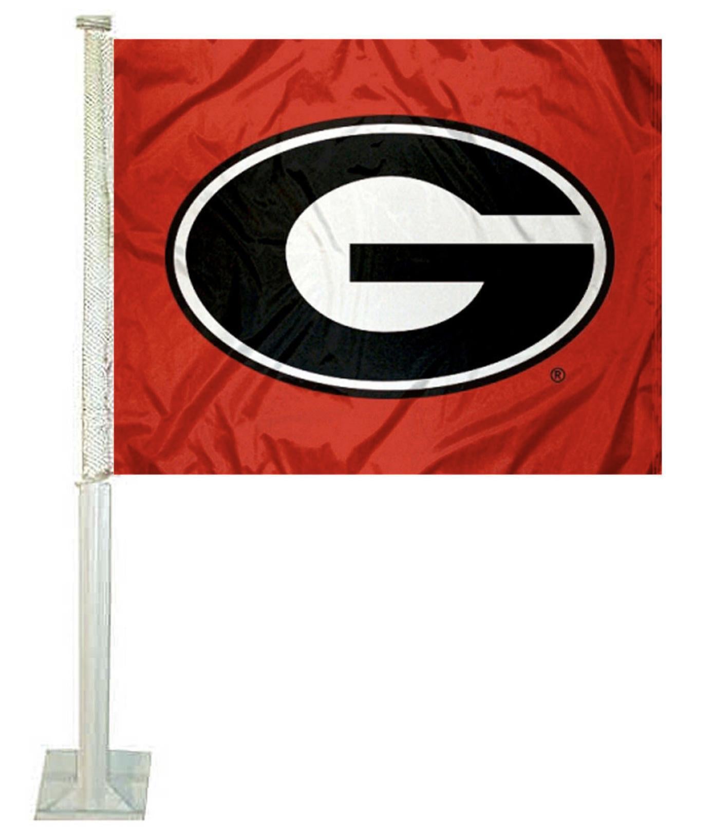 Sewing Concepts UGA Red G Auto Car Flag