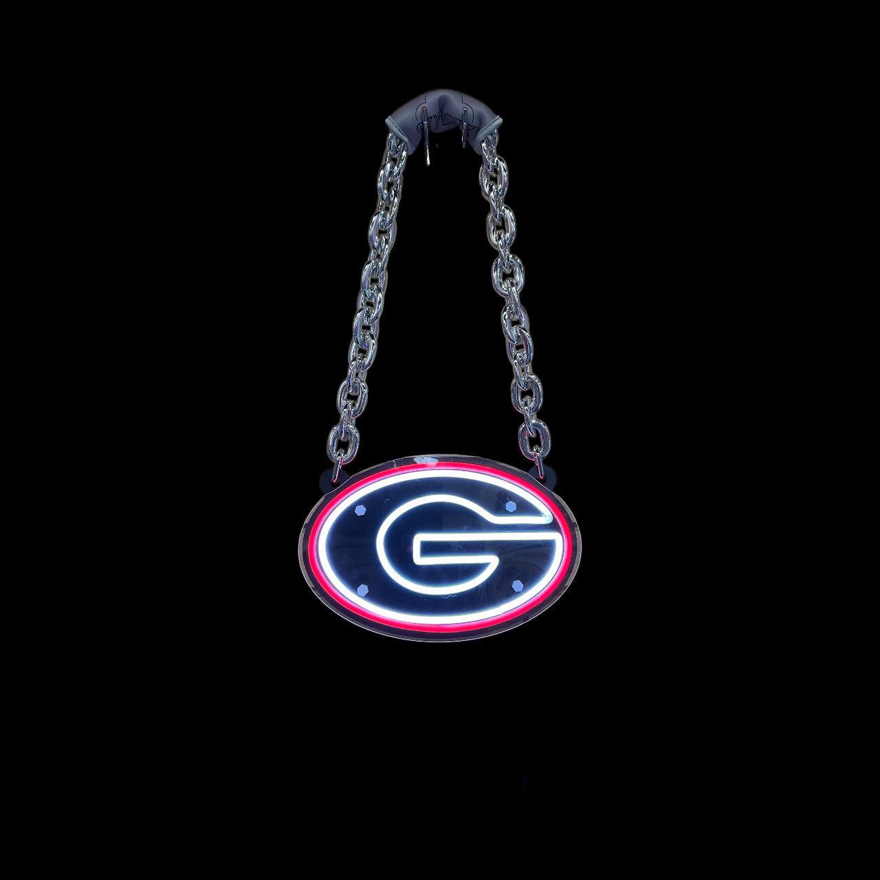 SkyLotz UGA Neon Fan Chain
