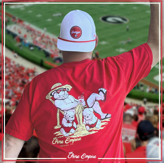 Pine Empire UGA Dawg Days Of Summer T-Shirt Comfort Colors