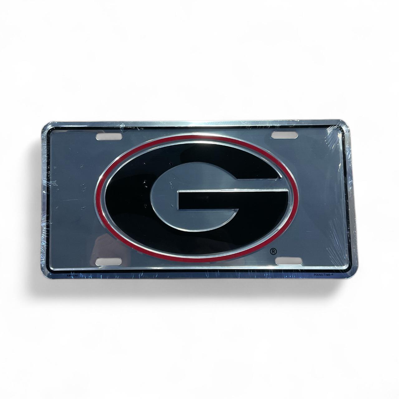 Signs 4 Fun UGA Silver G Metal Tag
