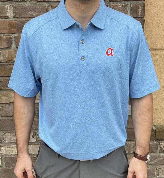 Cutter & Buck Atlanta Braves Mens Forge Eco Recycled Polo