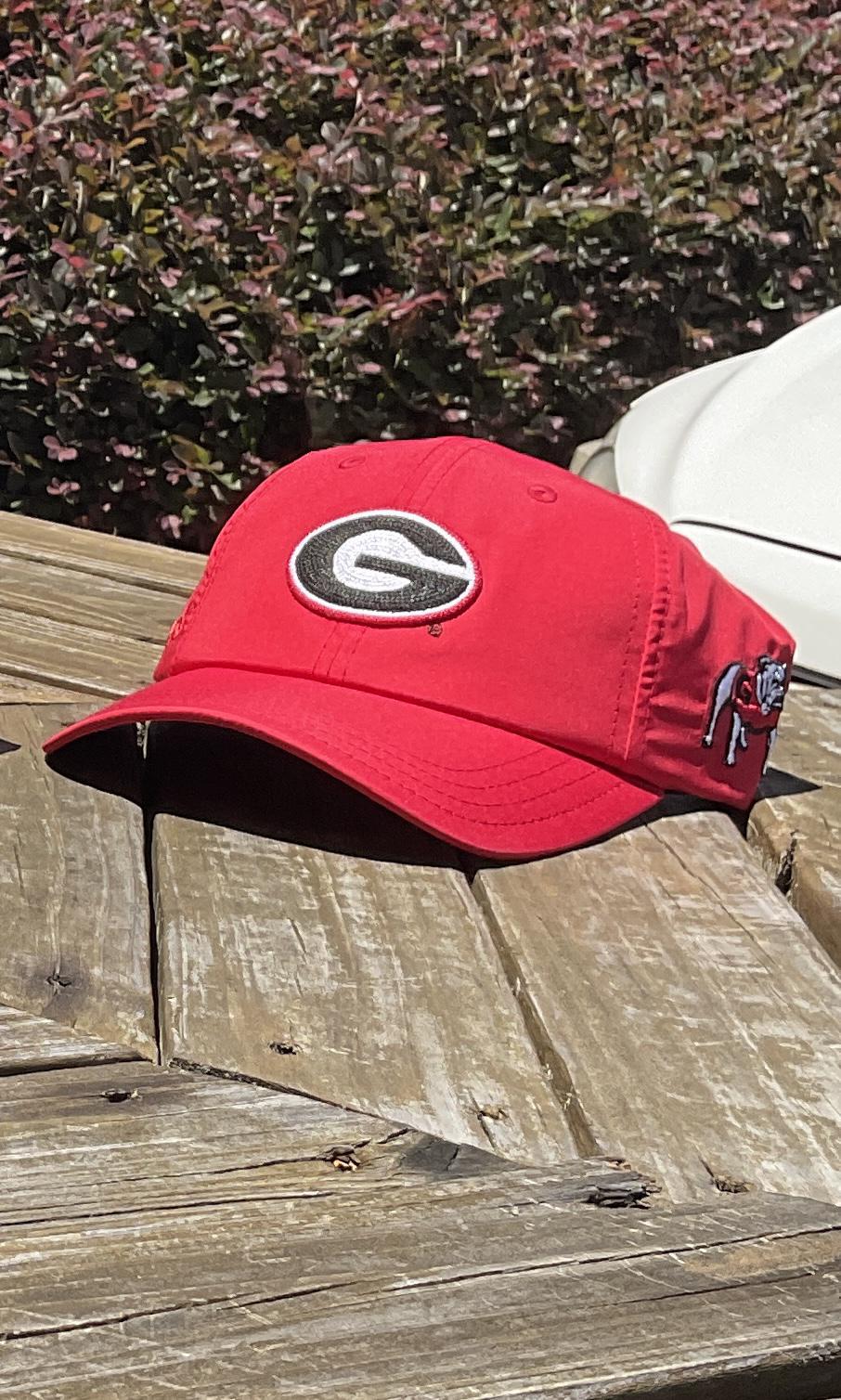 Pukka UGA Red "G" Dri-Fit Low Crown Adjustable-Fit Hat