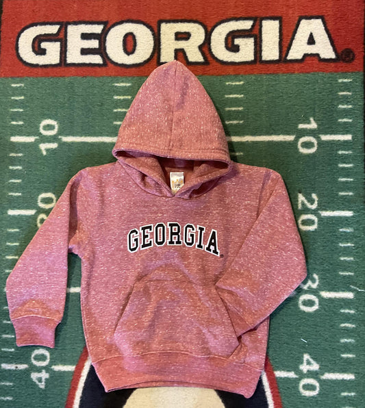 Little King UGA Hooded Knobby Top