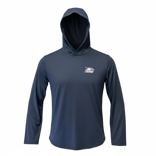 Cutter & Buck Georgia Southern Coastline Epic Comfort Eco Hooded Mens Shirt