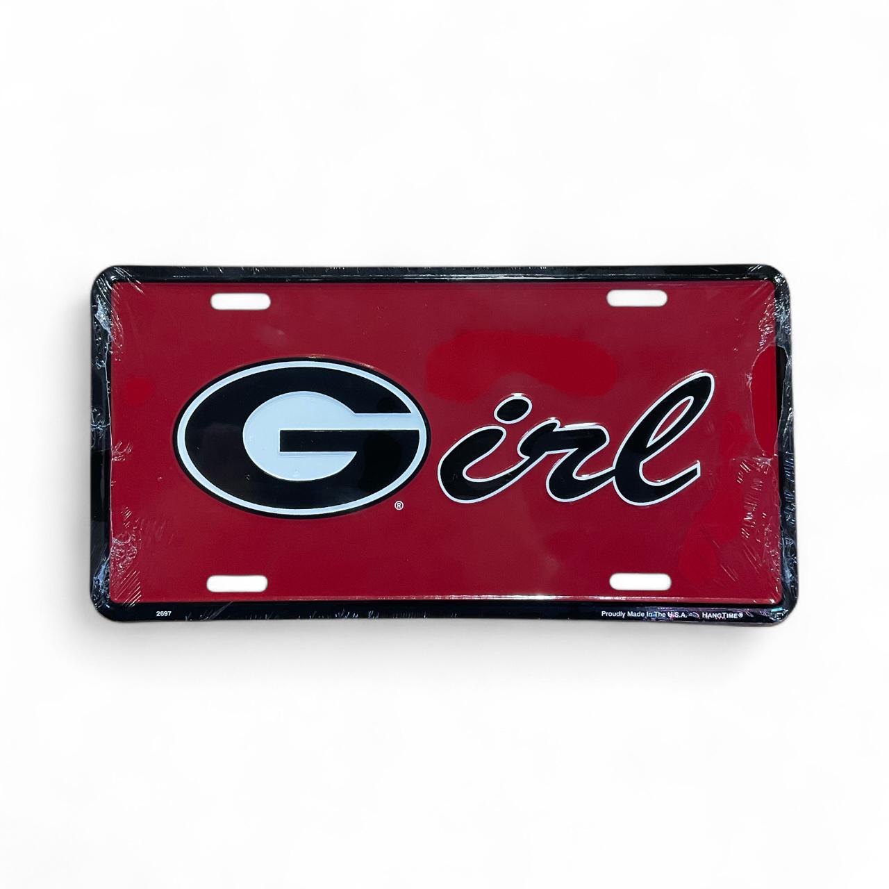 Signs 4 Fun UGA Ga Girls Metal Tag
