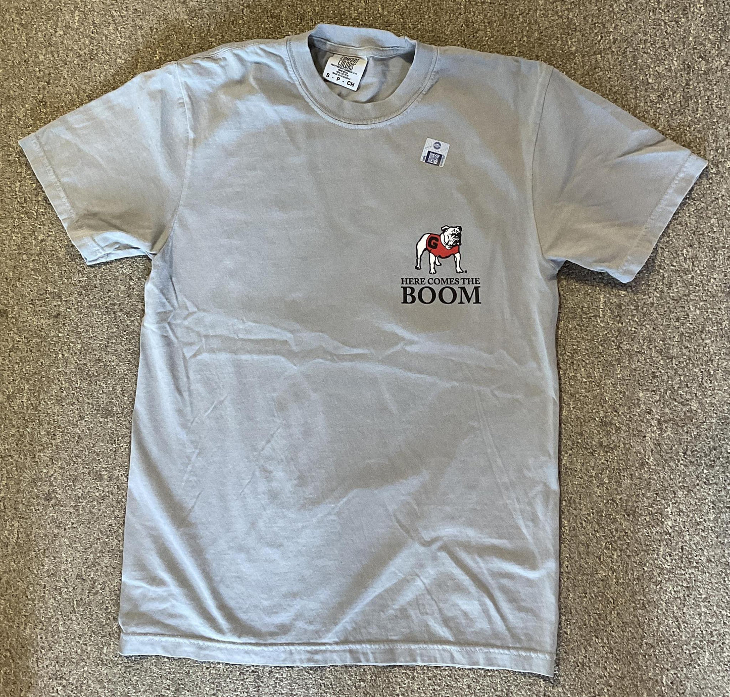 New World Graphics UGA Boom CC Granite Unisex T-Shirt