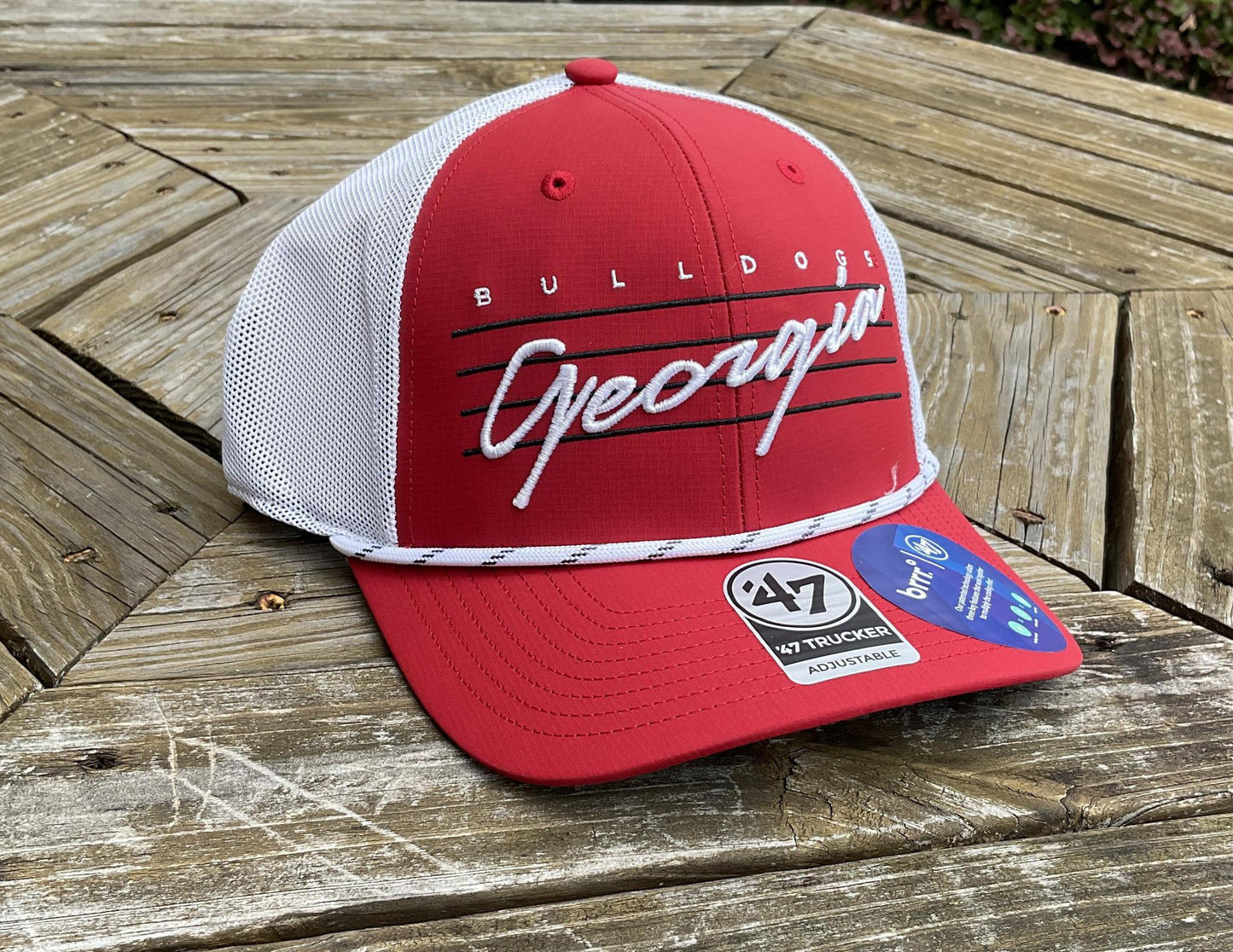 ‘47 Brand UGA Red Downburst SnapBack Hat