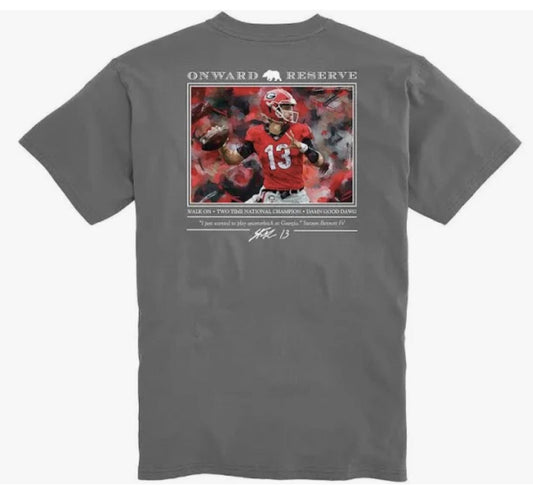 Onward Reserve UGA Stetson Bennett Tee Granite
