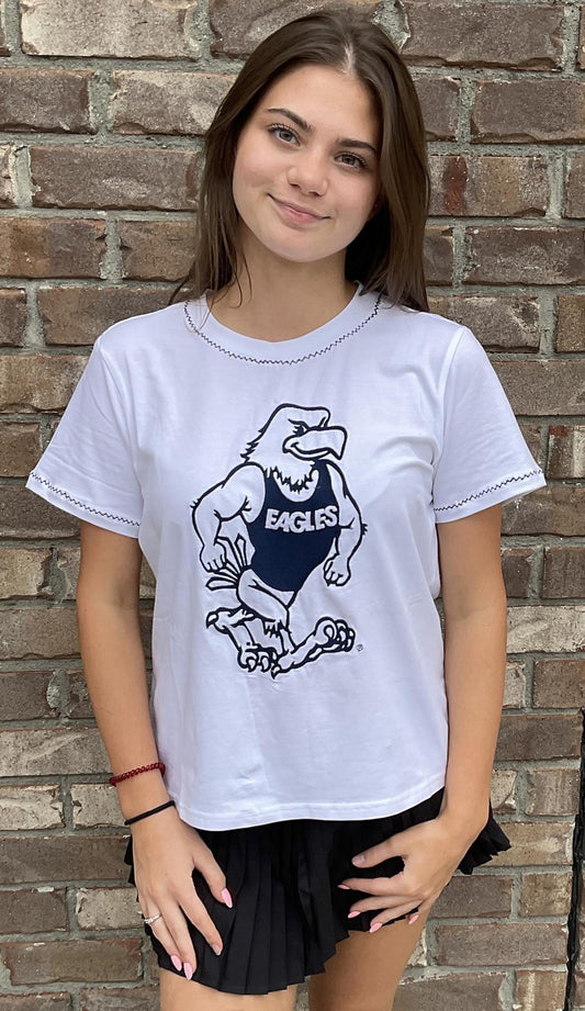 Stewart  Simmons Georgia Southern Womens Embroidered Tee