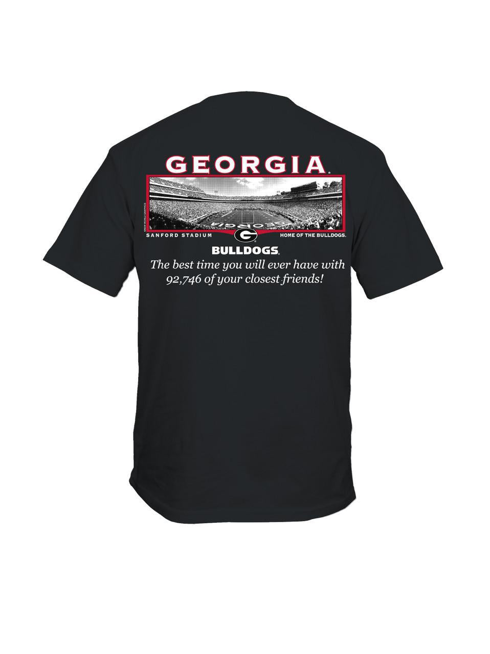 NWG UGA FB Friends Stadium T-Shirt