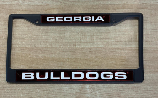 Rico Ind. UGA Black Georgia Bulldogs License Tag Cover