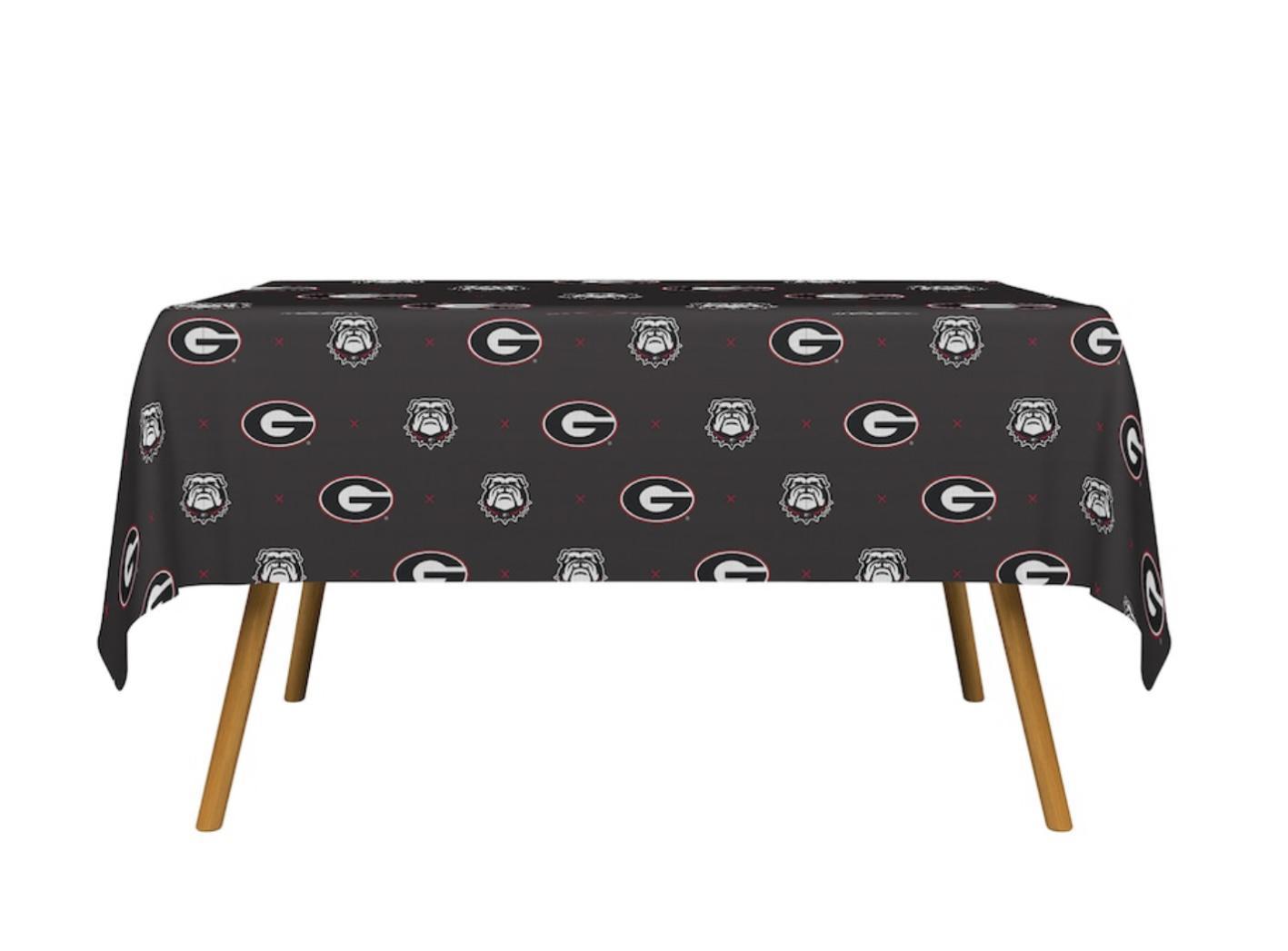 Pegasus Sports UGA Table Cover on a Roll