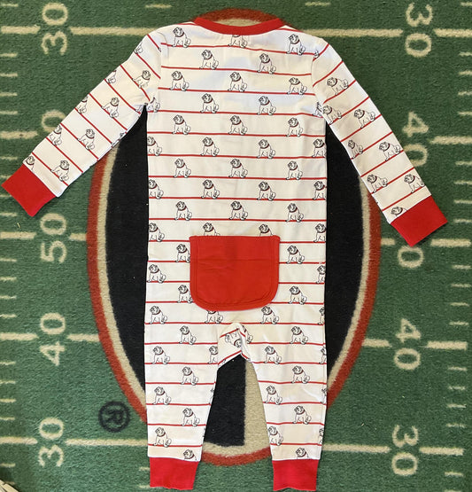 Ishtex UGA Toddler/Youth Unisex Pajama Onesie