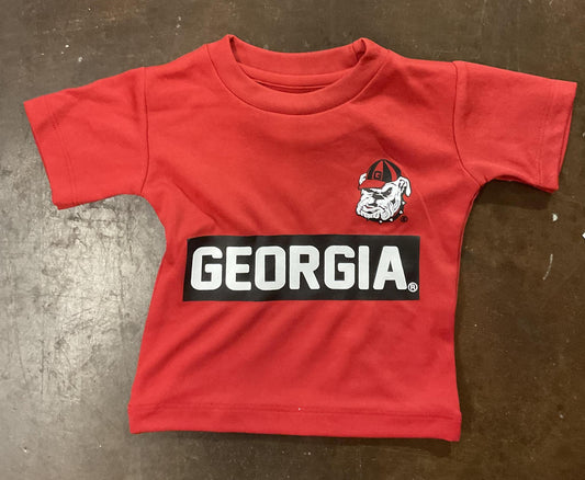 Little King UGA Dri-Fit Short Sleeve Tee Red